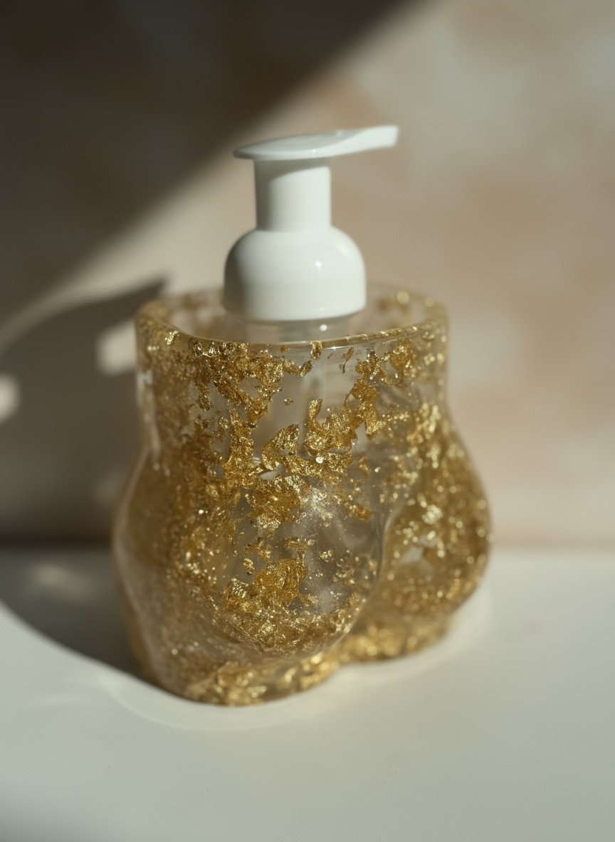 Sweet Cheeks Pot – Gold Foil Accent image 1