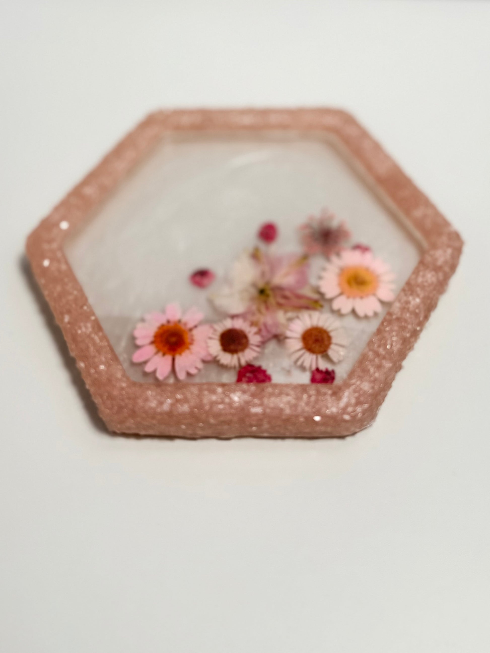 Floral Crystal Edge Jewelry Dish image 2