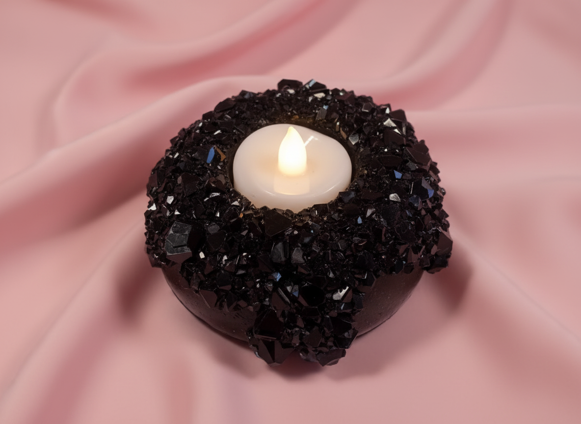 Crystal Edge Tea Light Holder image 1