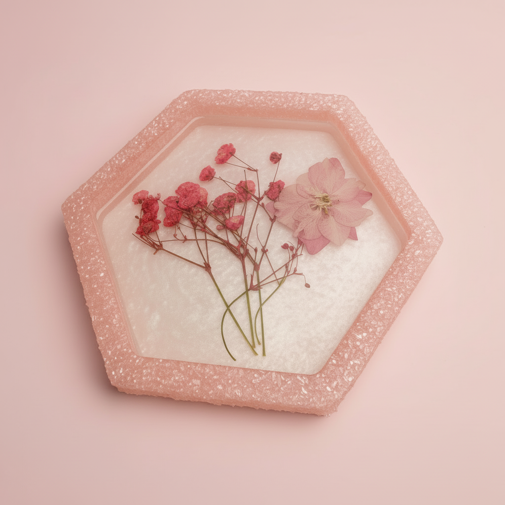 Floral Crystal Edge Jewelry Dish image 2