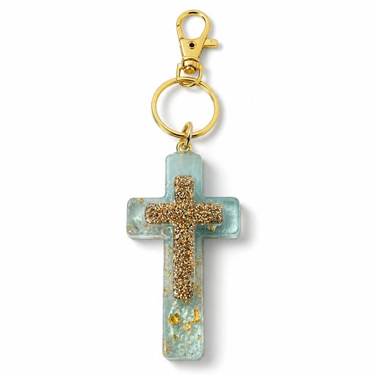 Double Cross Bag Charm
