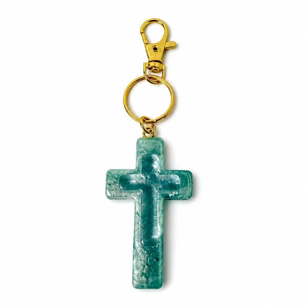 Double Cross Bag Charm