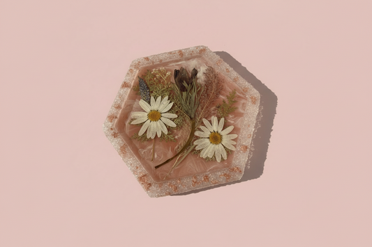 Floral Crystal Edge Jewelry Dish image 0