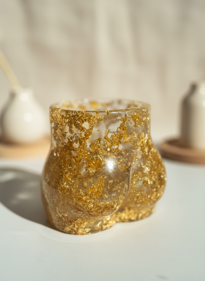 Sweet Cheeks Pot – Gold Foil Accent image 0