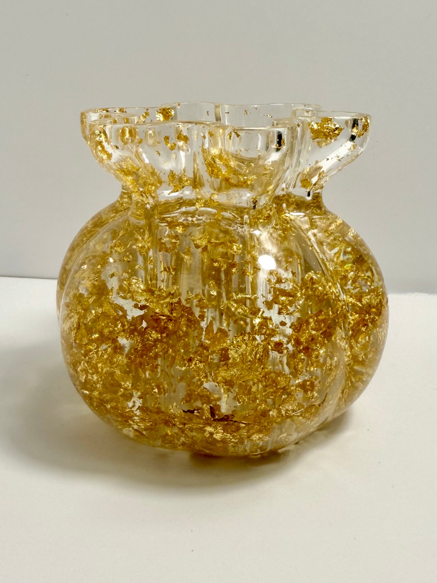 Flower Vase – Gold Foil Accent image 3