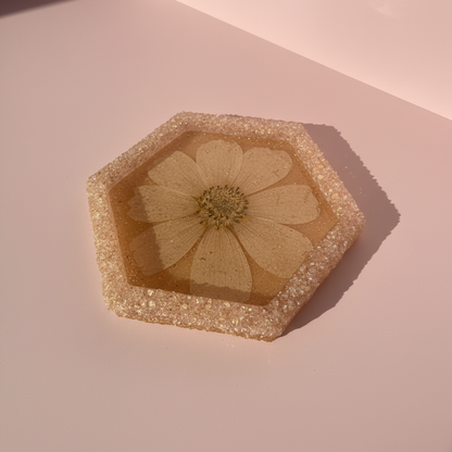 Floral Crystal Edge Jewelry Dish image 2