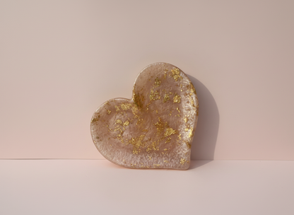 Heart Trinket Dishes - Golden Blush (Set of 2)