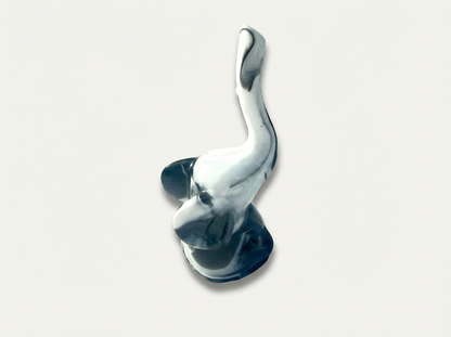 Elephant Ring Holder – Black & White